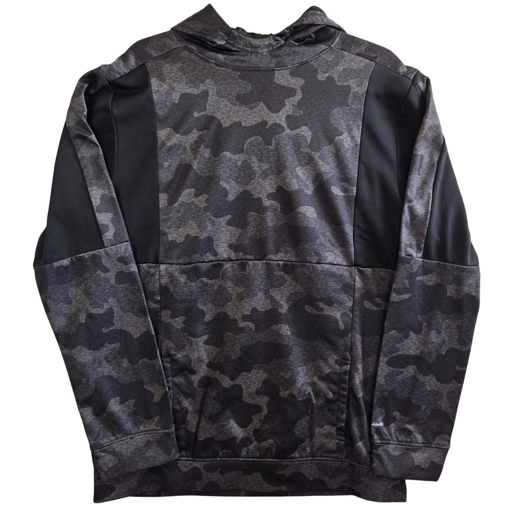 Y2K Womens XXL  Camo Lined Hoodie‎ Quick-Dri Pouch Pocket Outdoor Streetwear